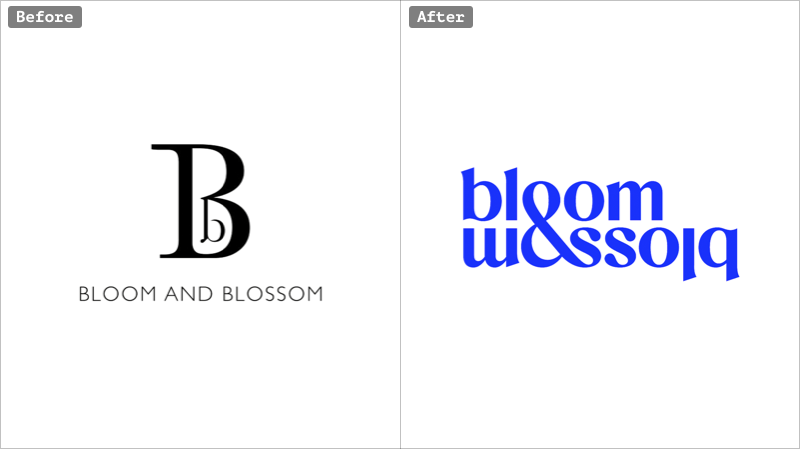 Bloom & Blossom rebranding