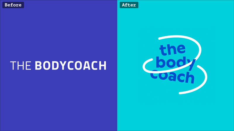 The body coach rebranding