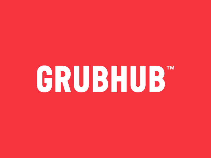 Grubhub logo by Wolff Olins