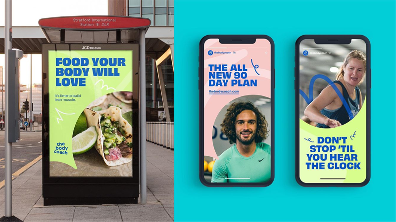 The Body Coach brand in action