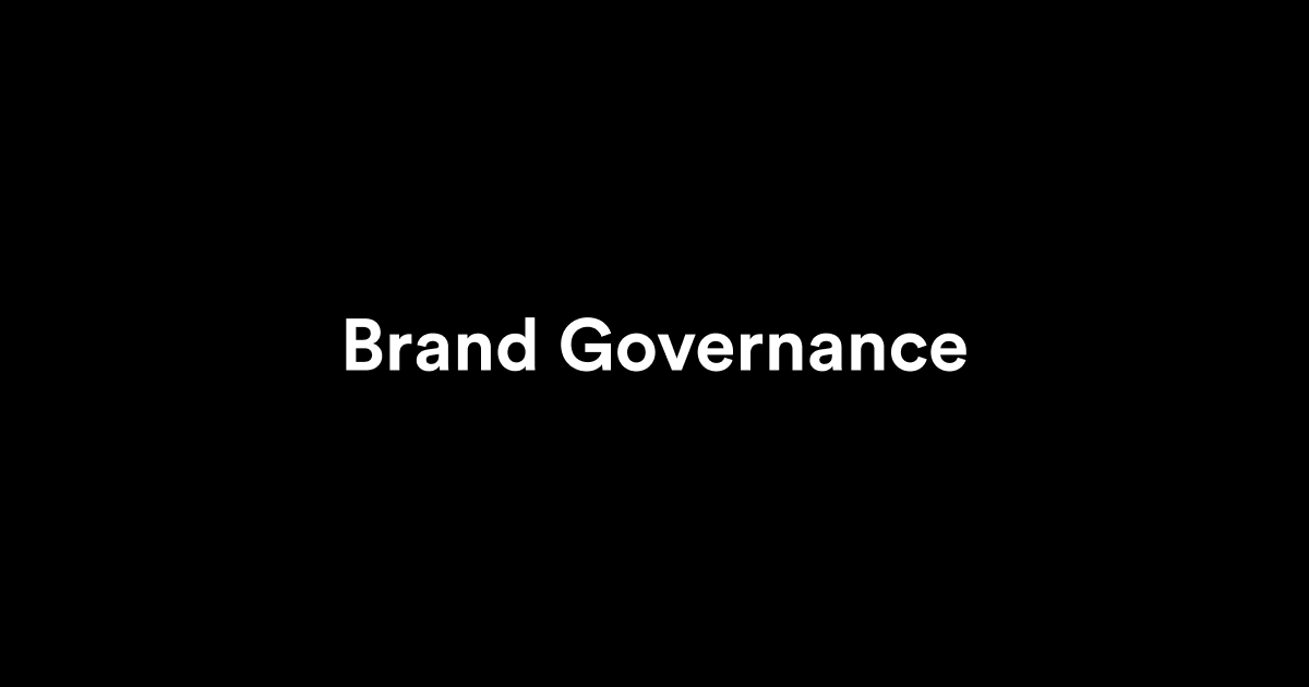 Brand Governance
