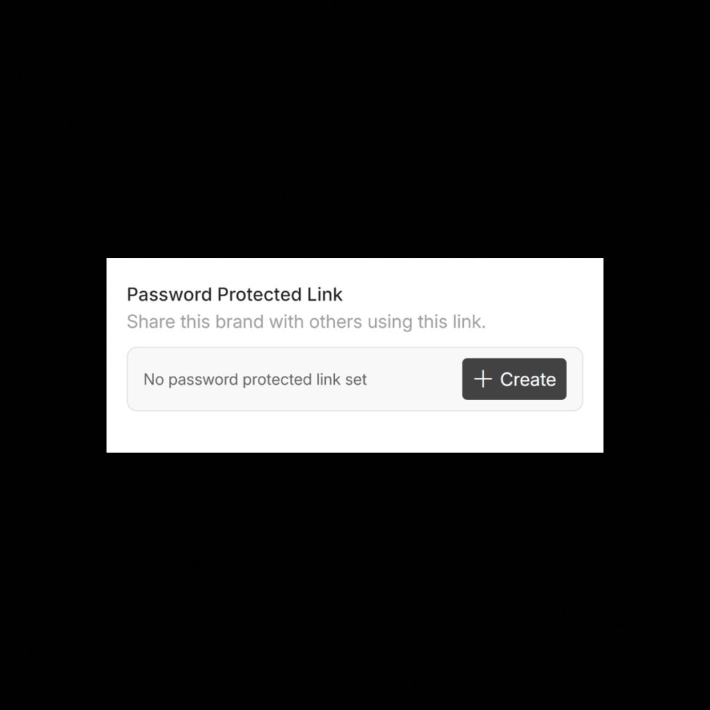brand space password protection Brandy screenshot