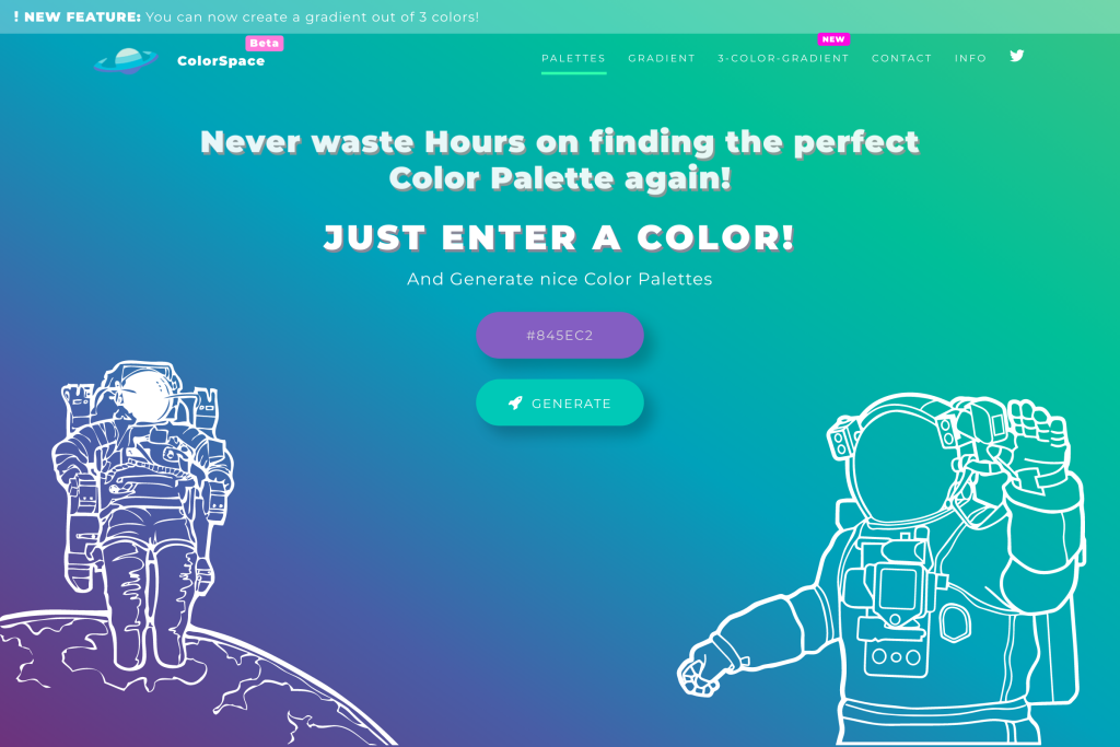 ColorSpace – Build Around a Base Color