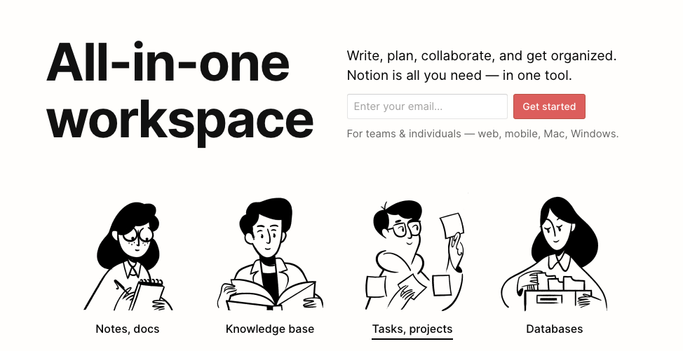 Notion - workflow tools for designers & creatives