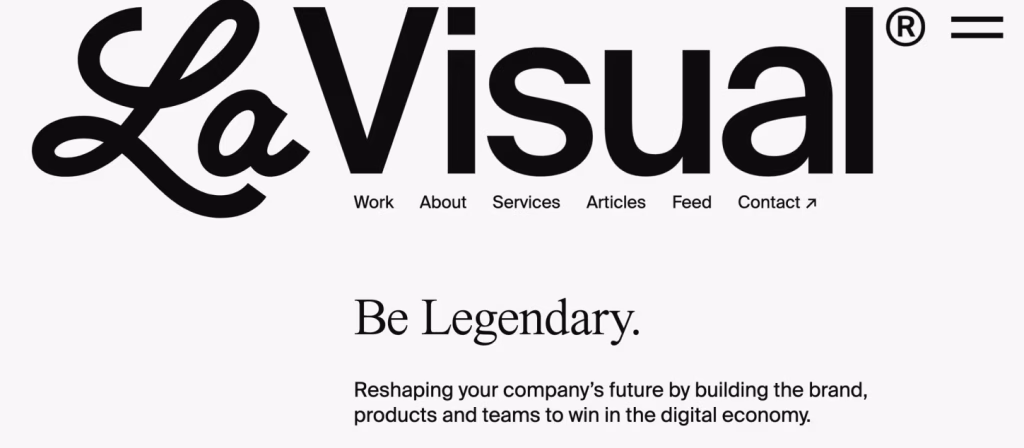 La  Visual - branding agencies for startups