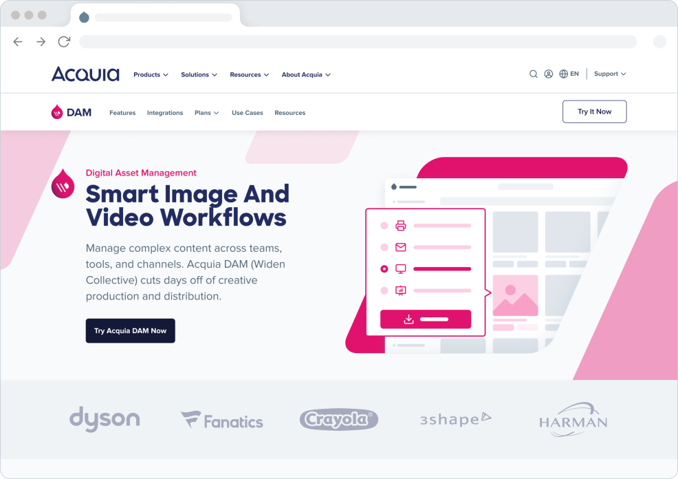 Widen Collective - automated branding solution
