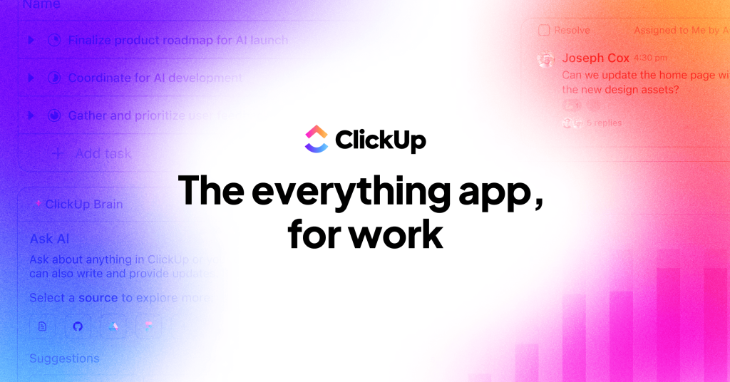 clickup project management tool