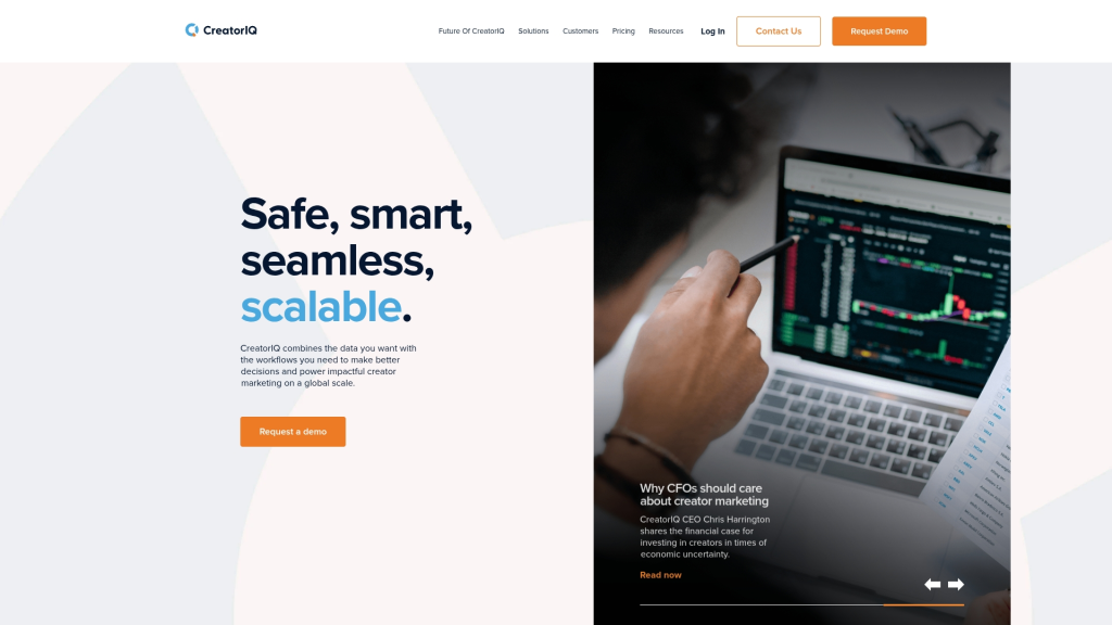 CreatorIQ influencer marketing tools
