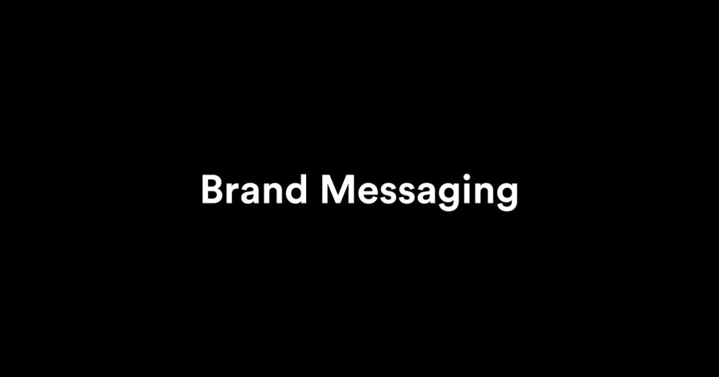 brand messaging