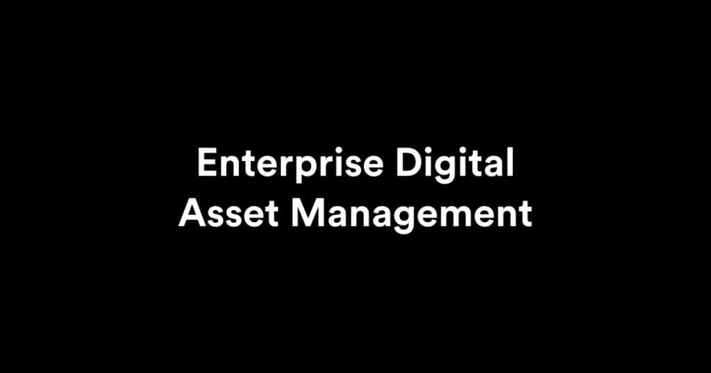 Guide to Enterprise Digital Asset Management