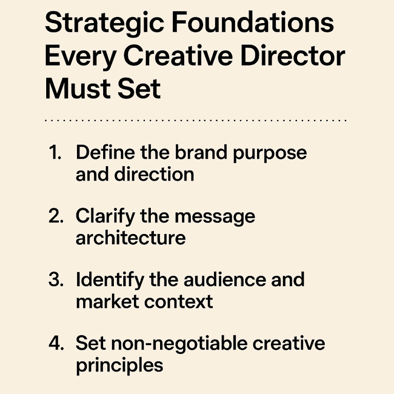 Creative Director Checklist For High Quality Brand Work - Brandy