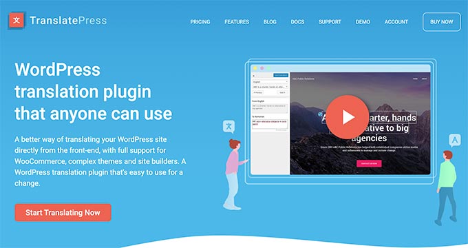 TranslatePress - translation plugin