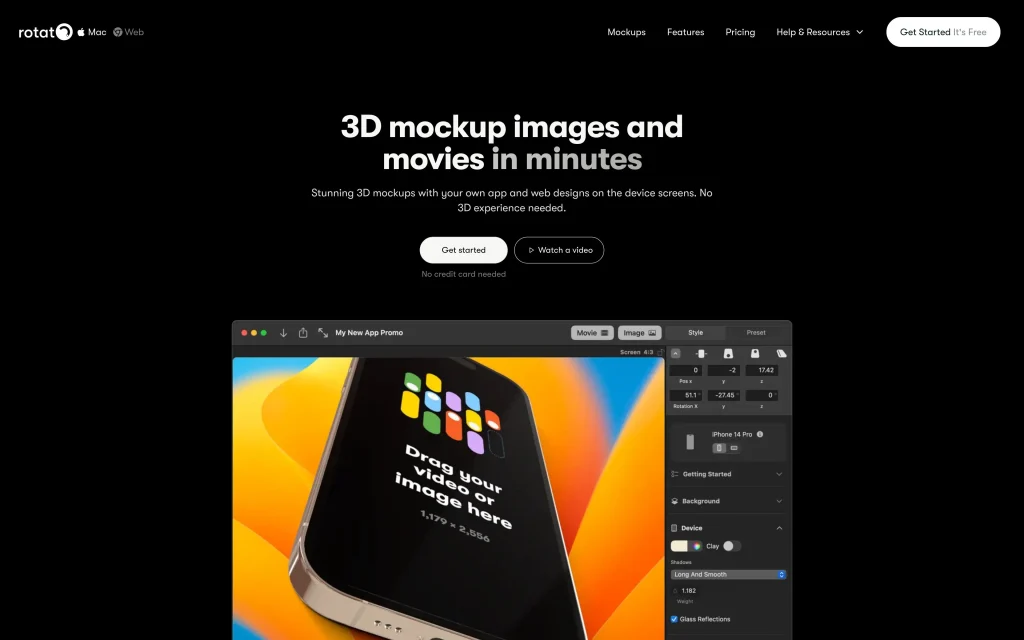 rotato mockup generator tools