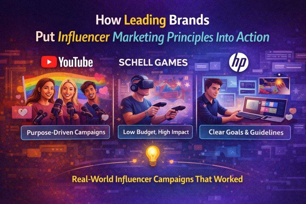 Influencer marketing success stories in action