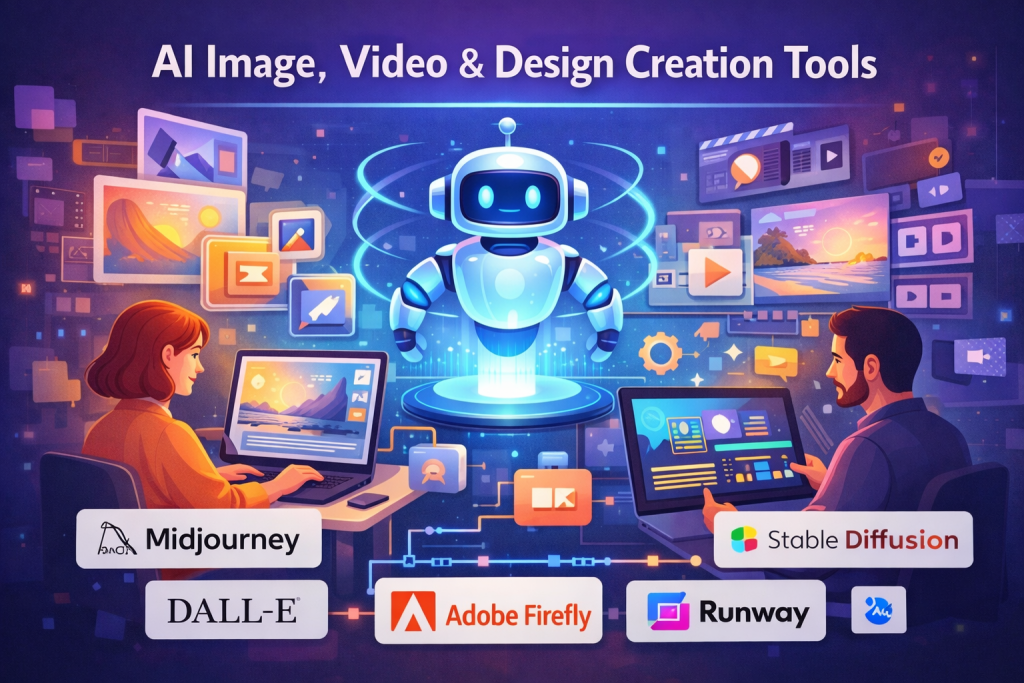 AI-driven design and media creation