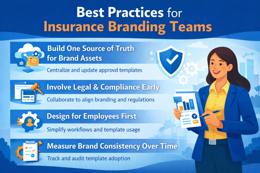 Best practices for insurance branding