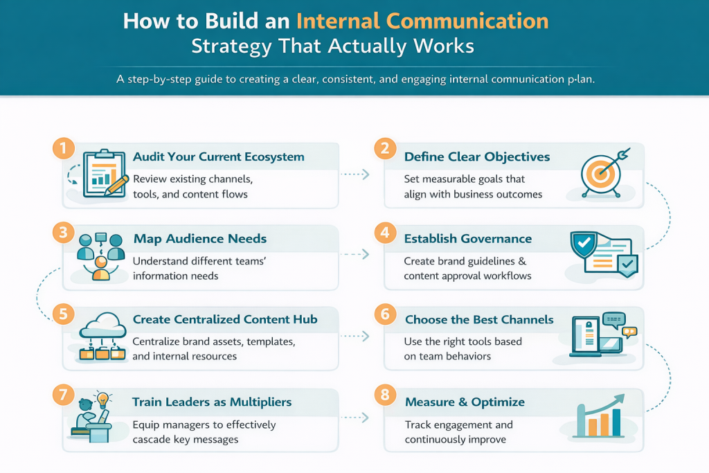 Internal communication strategy guide