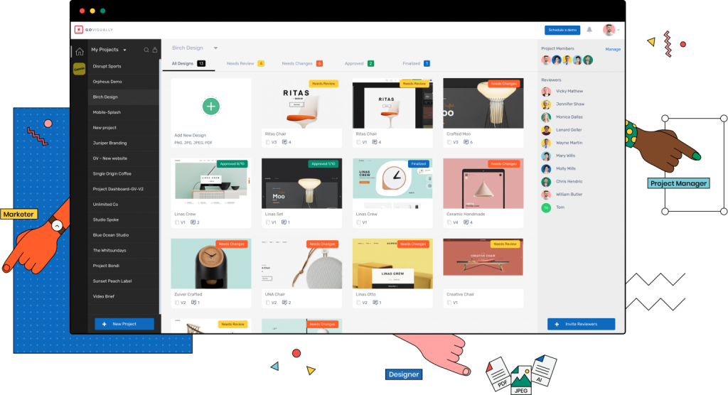 govisually - artwork management tool