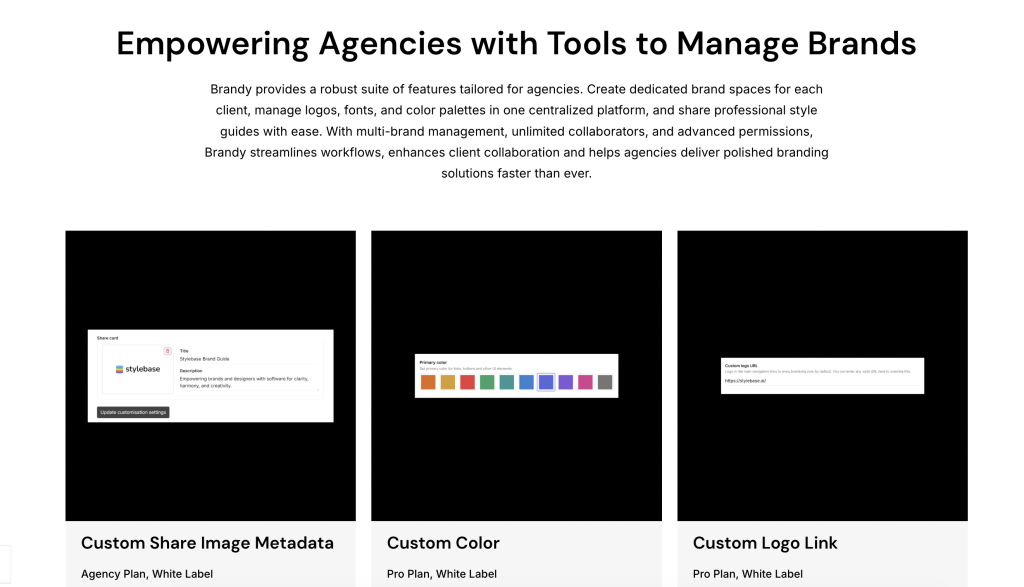 White Label Brand Management for Agencies